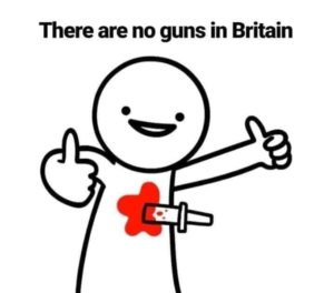 Read more about the article there are no guns in Britain