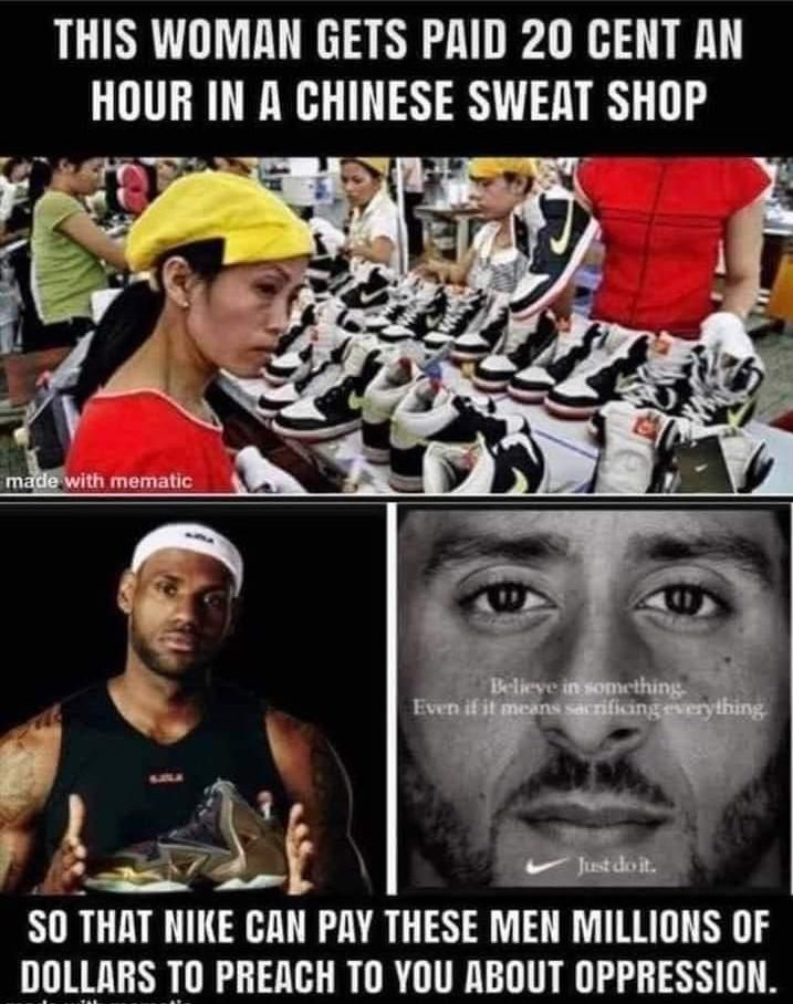 Read more about the article Nike hypocrisy