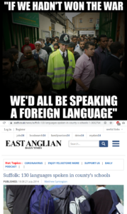 Read more about the article we’d all be speaking a foreign language