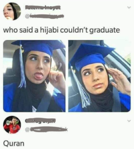 Read more about the article who says hijabi can’t graduate