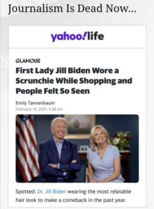 Read more about the article hard hitting unbiased journalism from yahoo