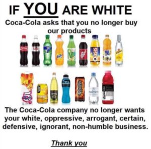 coca cola notice to customers