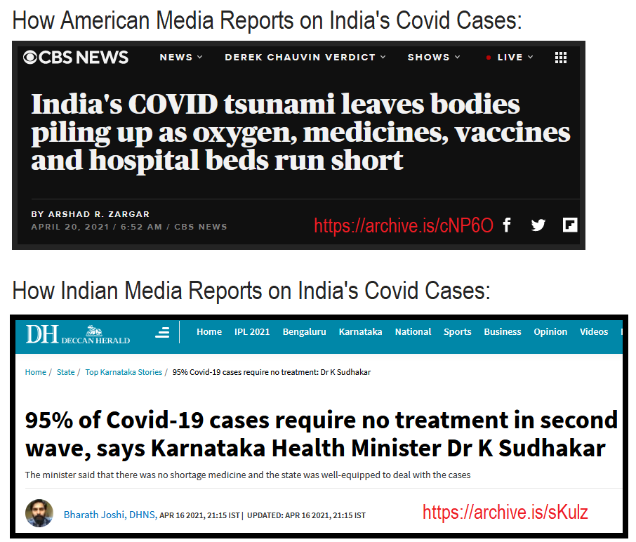 india virus headlines