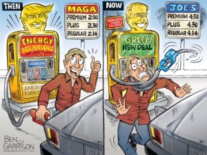 cartoon gas prices then and now
