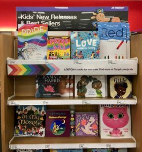 Read more about the article children’s book section at Target