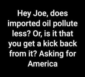 does imported oil cost less