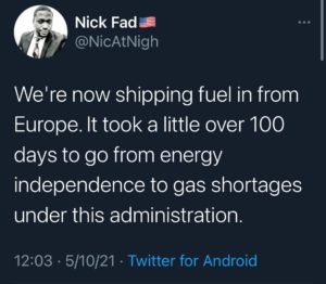energy independence to gas shortages