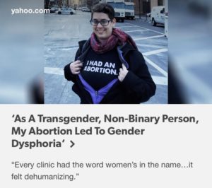 Read more about the article as a transgender, non-binary person…