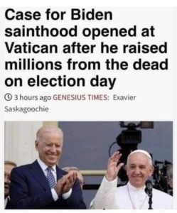 case for biden sainthood