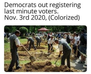 democrats registering last minute voters
