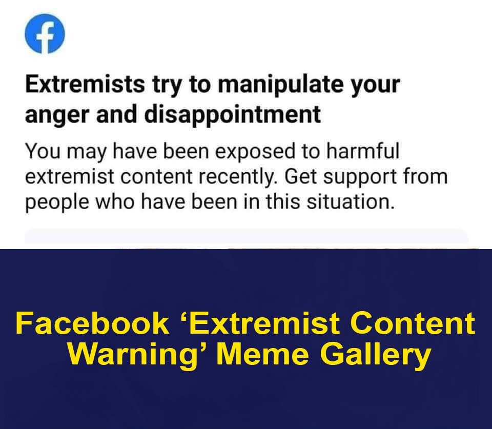Read more about the article Facebook Content Warning Meme Gallery