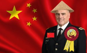 general mark milley with chinese flag