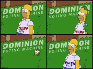 homer simpson dominion vote