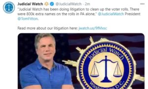 judicial watch litigation