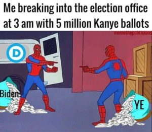 kanye ballots