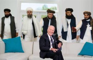 biden on couch with afghani leaders