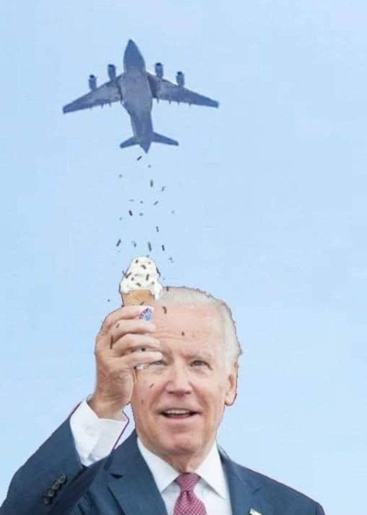 biden sprinkles on ice cream