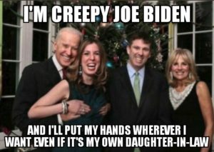 Read more about the article Biden’s busy hands