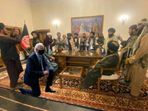 joe biden kneeling before taliban