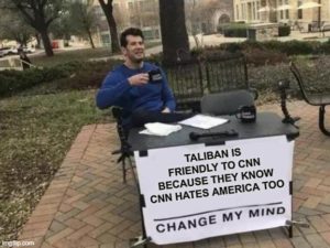 taliban relationship with cnn