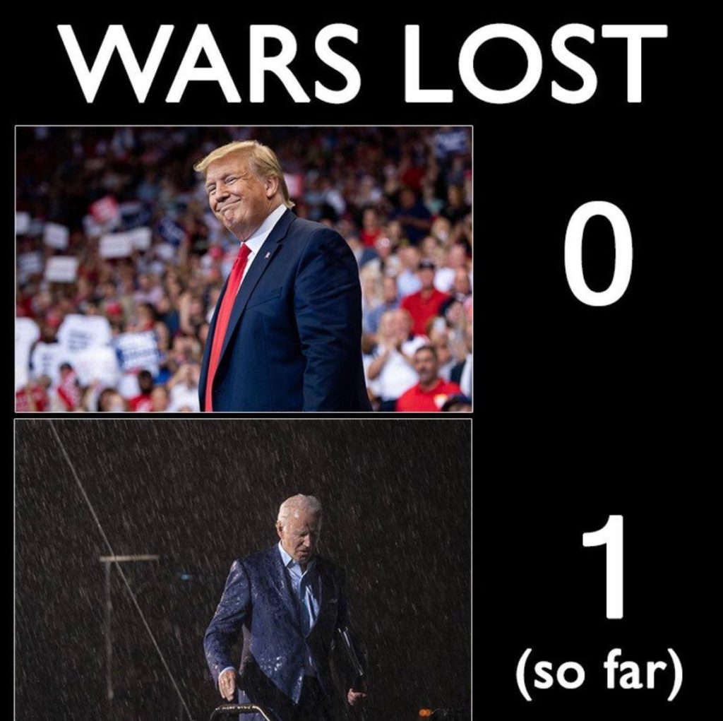 trump biden wars lost