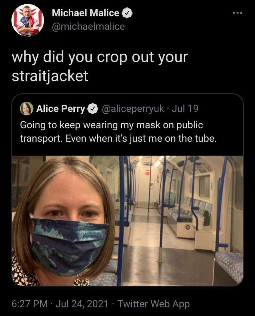 wearing mask on public transport