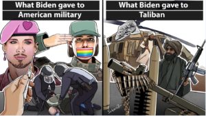 what biden gave to military what biden gave to taliban
