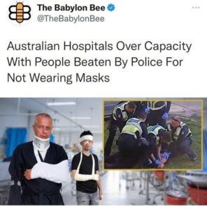 australia hospitals over capacity