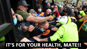 australia protest its for your health mate
