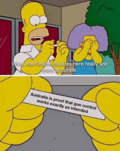 australia simpsons fortune cookie