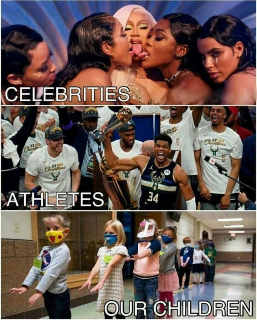 celebrities athletes our children