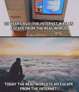 Read more about the article escape from the internet