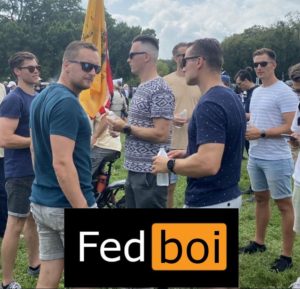 fbi feds at justice for j6 rally fedboi
