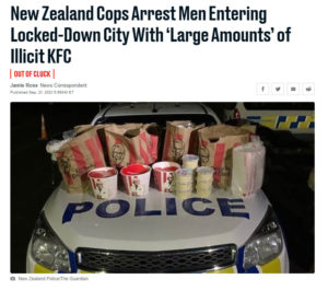 new zealand arrest kfc