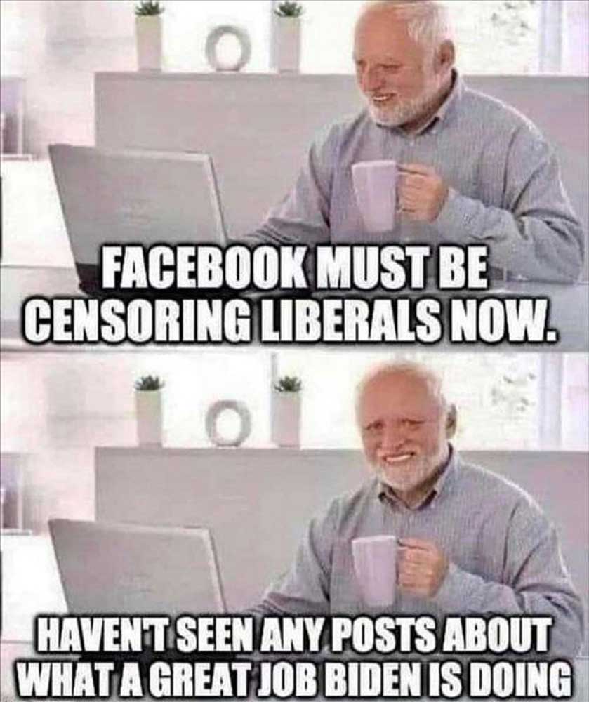 Read more about the article Facebook censoring liberals