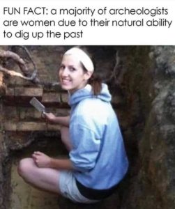Read more about the article why women make good archaeologists