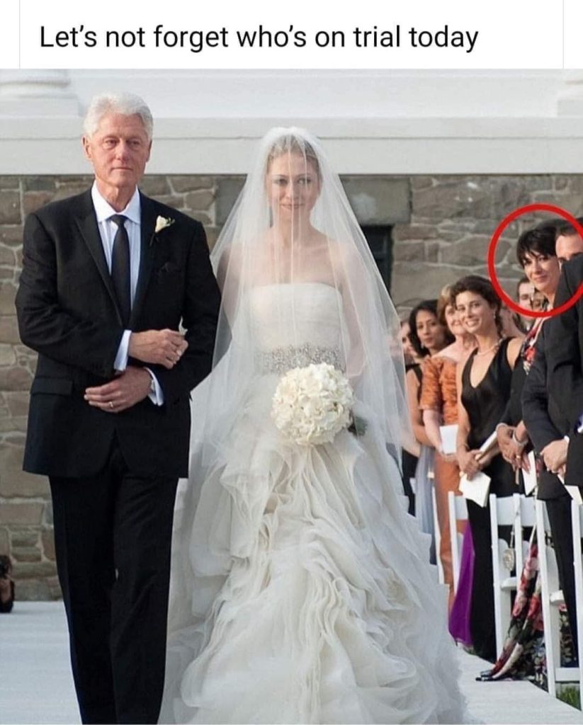 ghislaine maxwell chelsea clintons wedding