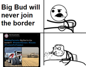 big bug will never join the border