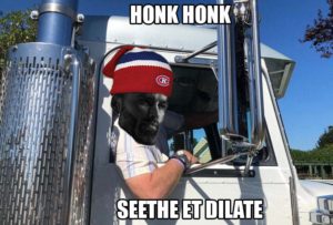 canadian trucker honk honk