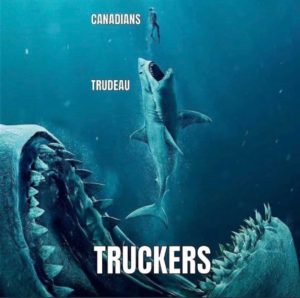 canadians trudeau truckers
