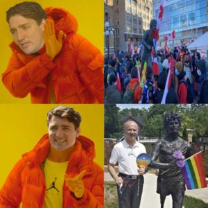 desecration terry fox statue