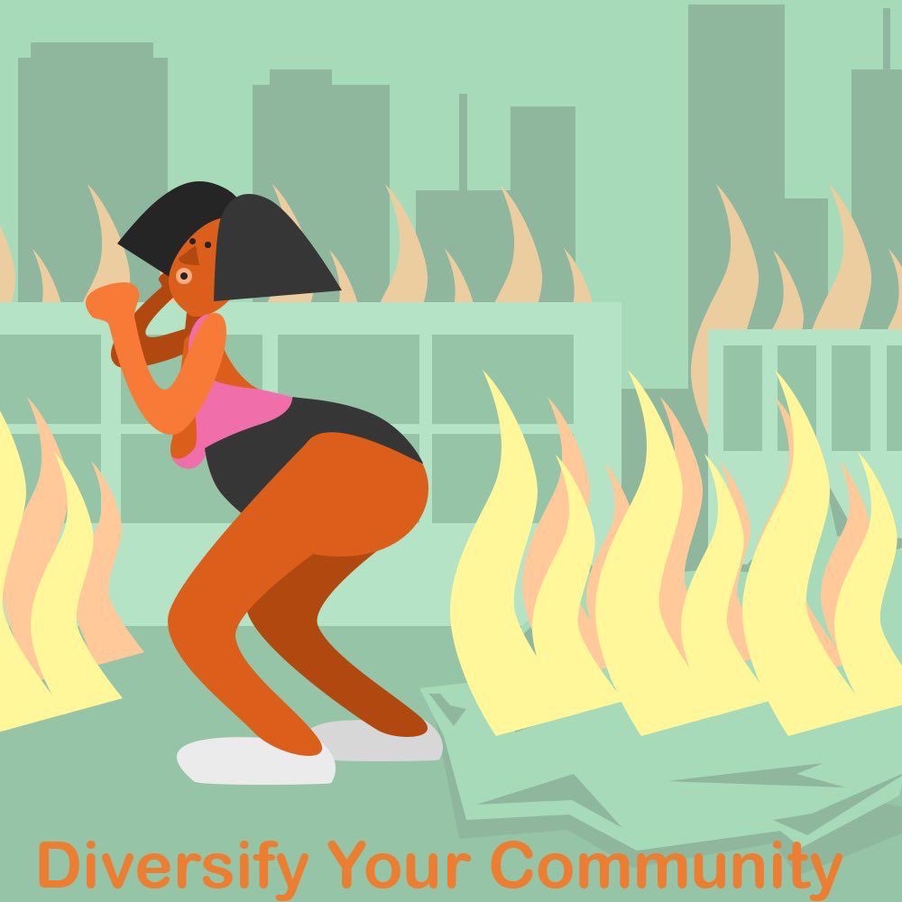 Read more about the article diversify your community