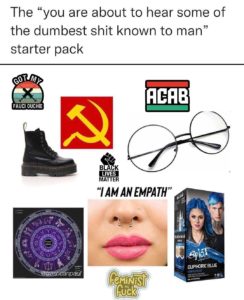 Read more about the article liberal white woman starter pack