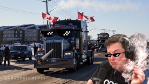 elon musk canadian truckers