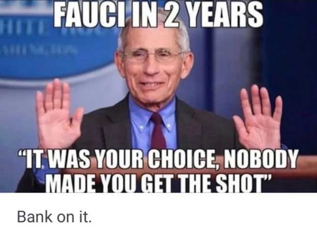 Read more about the article Fauci in two years