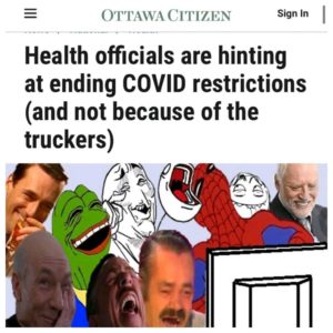 health officials not because of truckers