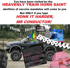 heavenly train horn pickup truck