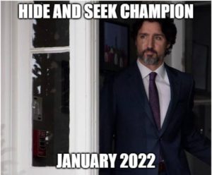 justin trudeau hide and seek champion