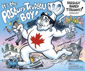 trudeau cartoon