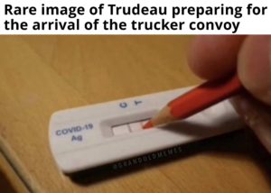 trudeau covid test